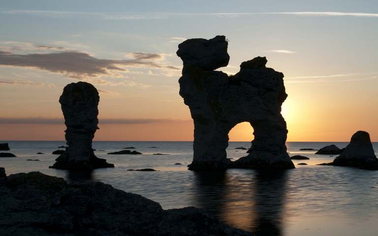 Utforska raukar på Gotland Utforska raukar på Gotland
